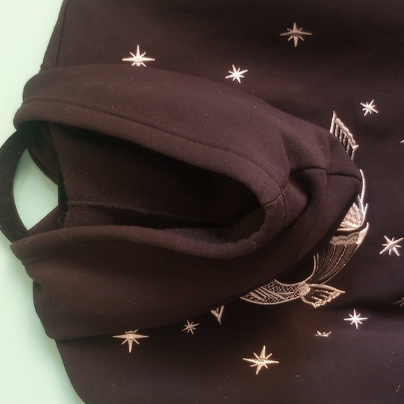 Dolls Kill Pisces Crop Sweatshirt- Large - Picture 2 of 4